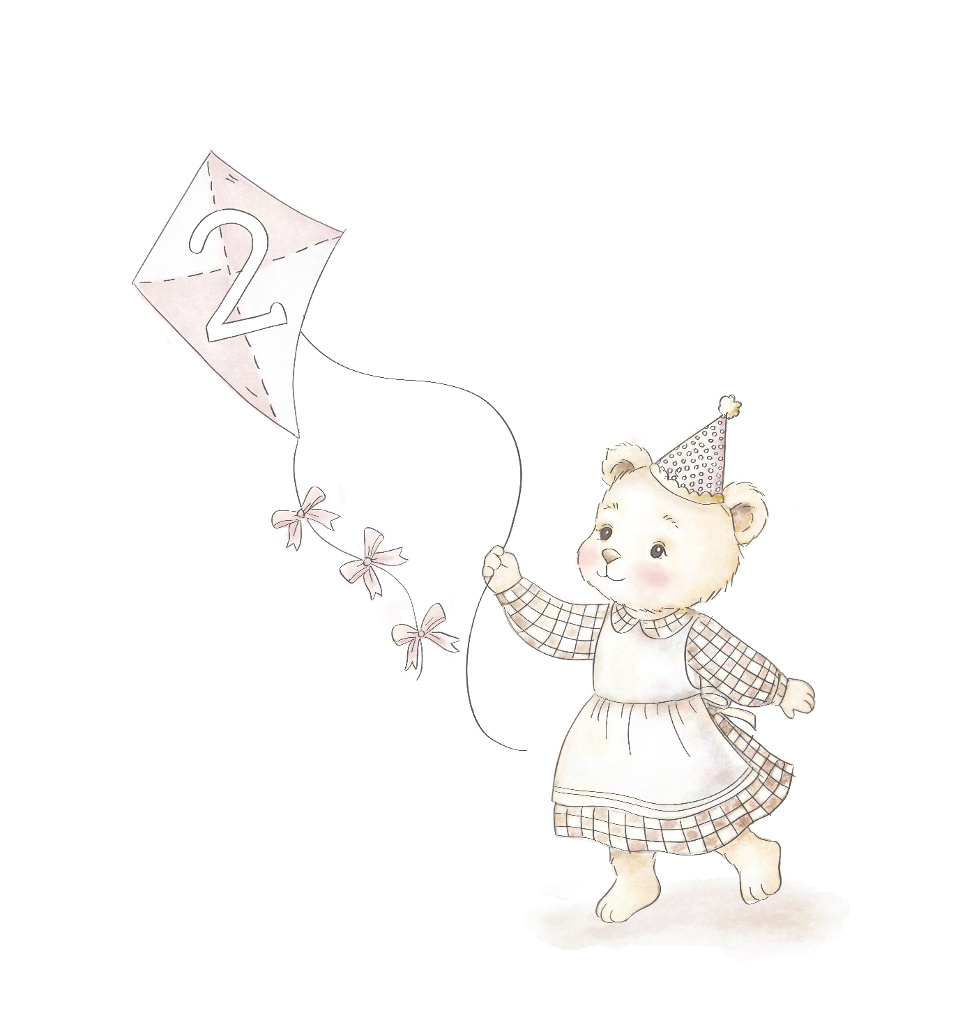 Happy Birthday Girl- Bear 2