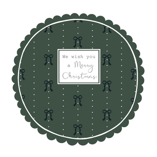 We Wish you a Merry Christmas Mini