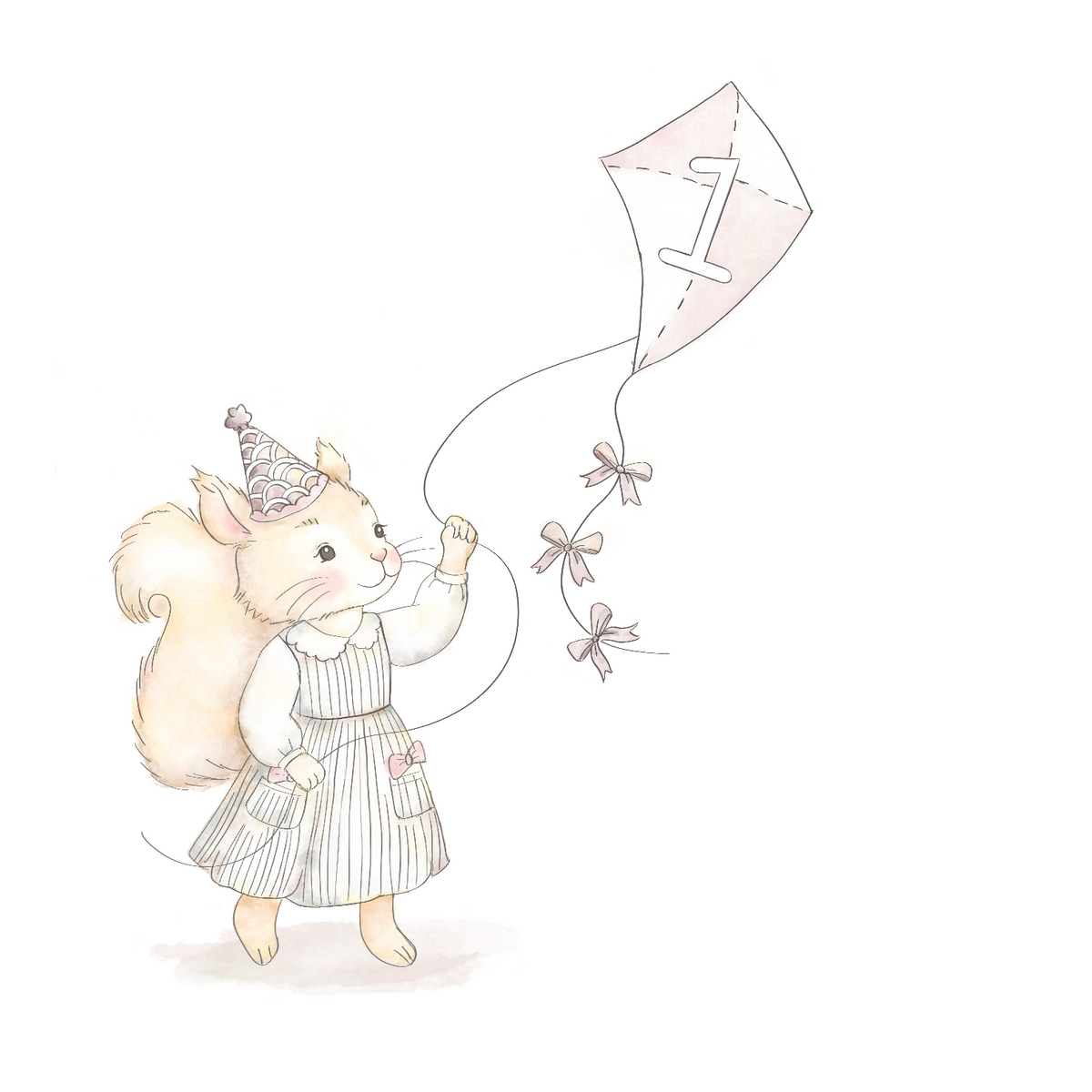 Happy Birthday Girl- Squirrel 1