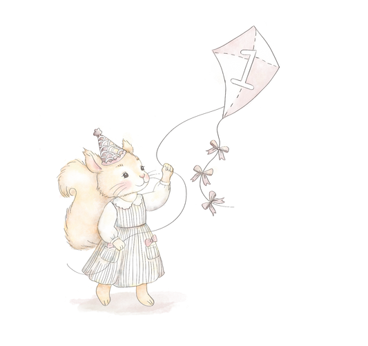 Happy Birthday Girl- Squirrel 1